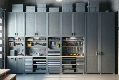 Garage storage cabinets