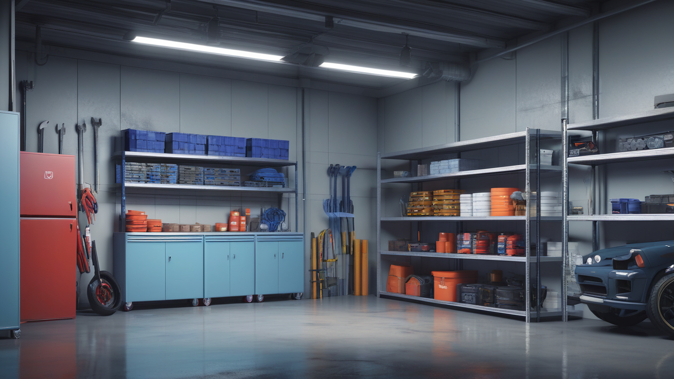 Best Space Saving Garage Shelving Ideas & Storage Tips - Storage ...