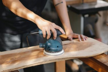 Finisher sander for wood projects