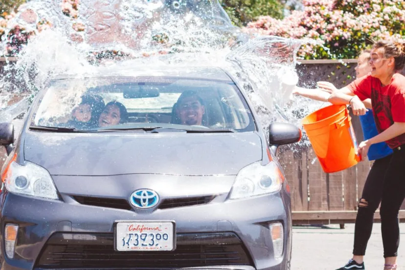 hand car wash is always fun