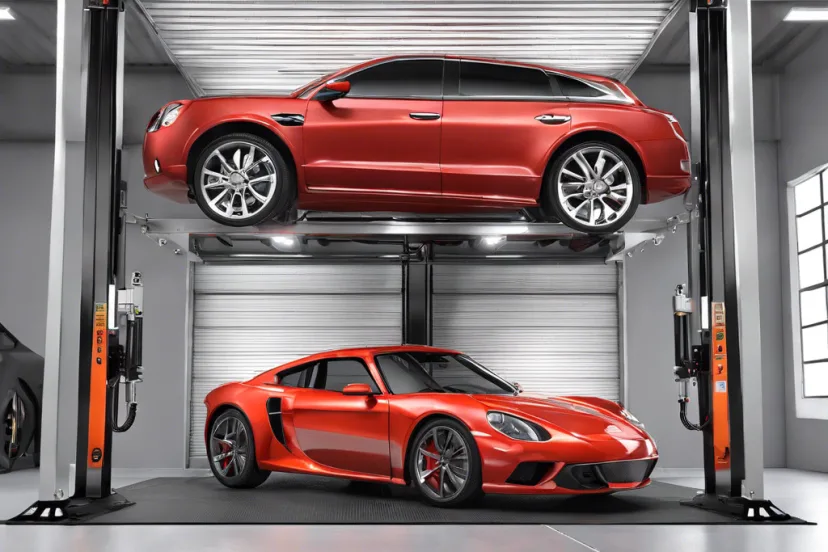 Four Post Car Lift for Garage