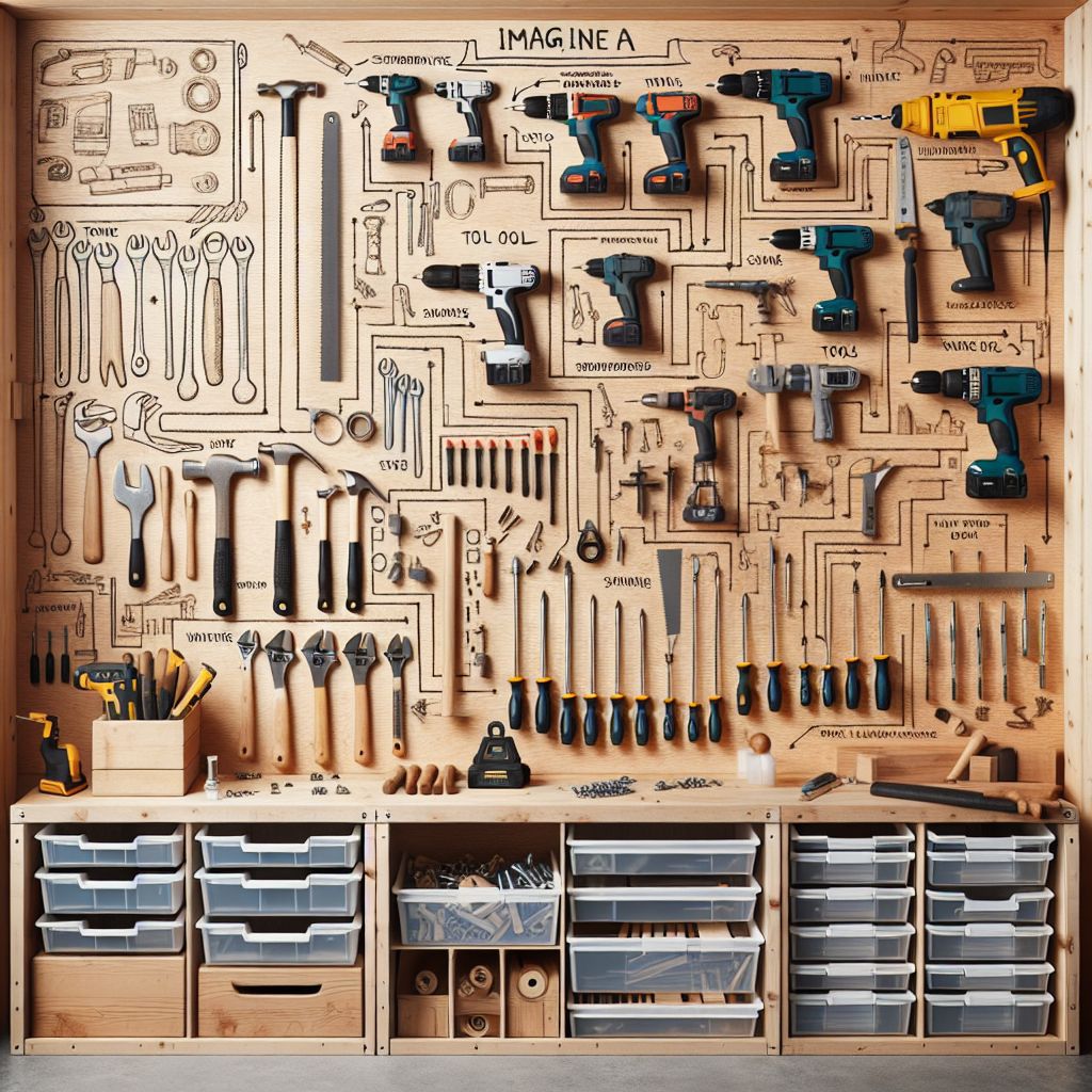 Simple DIY Power Tool Storage Ideas